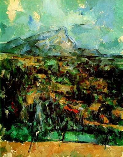 Mont Sainte Victoire, c.1902 by Paul Cézanne